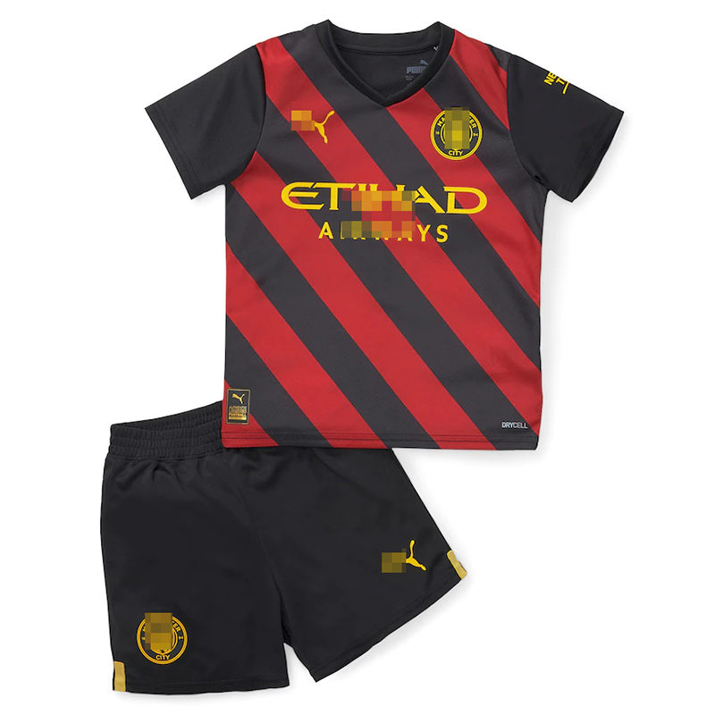 Camiseta Manchester City 2022/2023 Away Niño Kit
